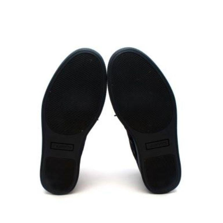 LP 360 KNITTED CASUAL SNEAKERS NAVY WOOL