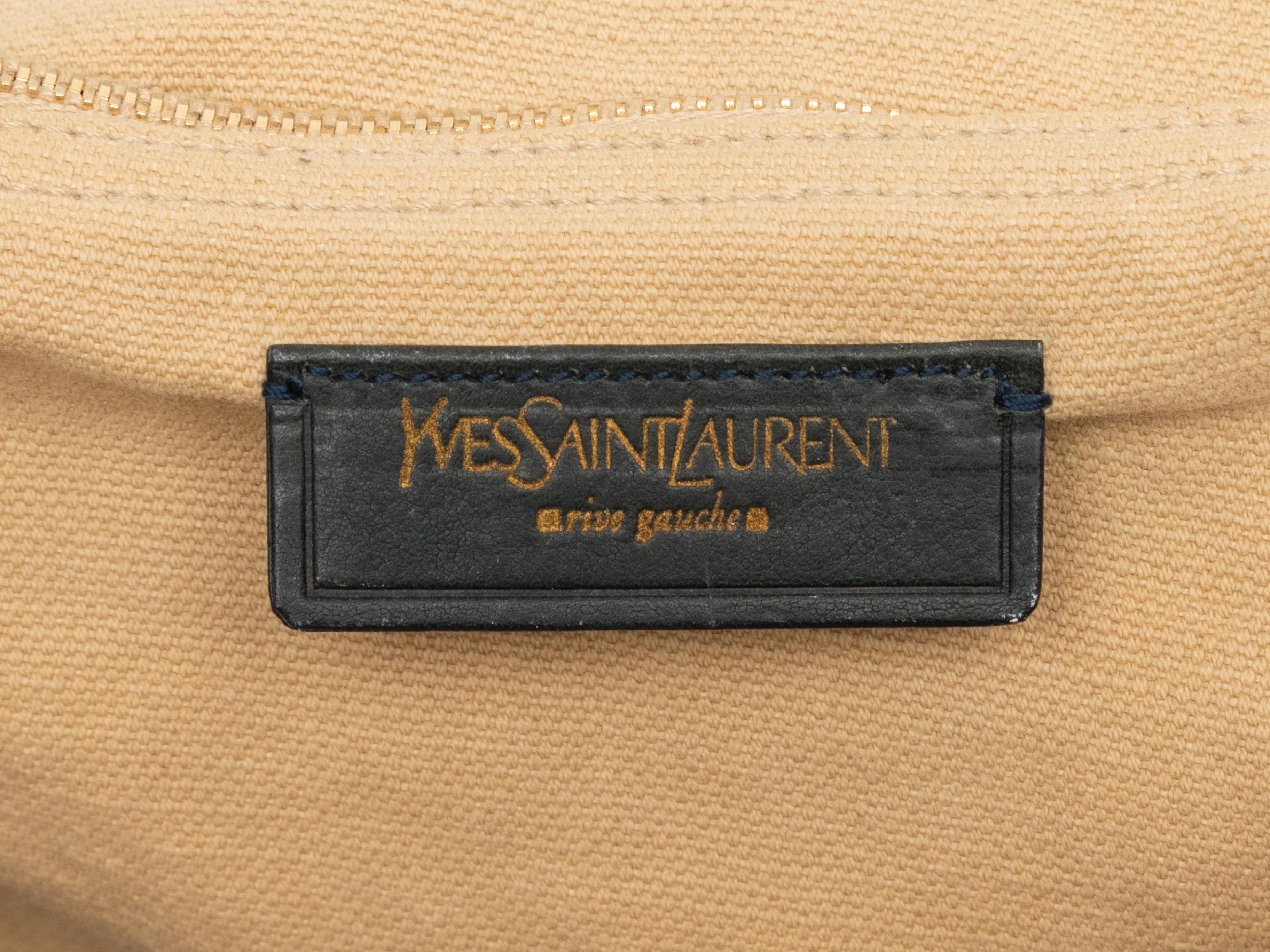 Yves Saint Laurent Muse Two Satchel blu in vendita 1