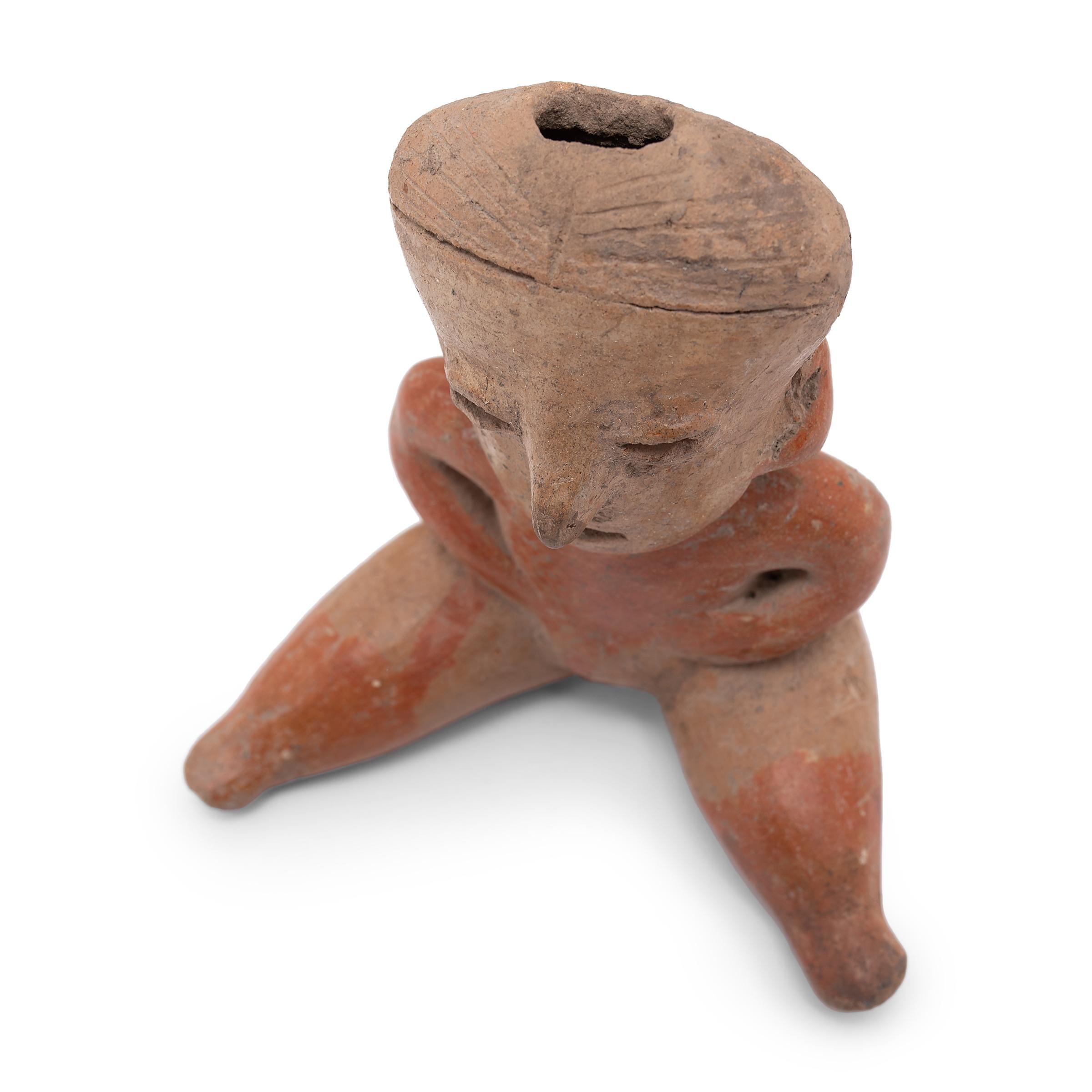 Mexican Nayarit Chinesco-Style Figure For Sale