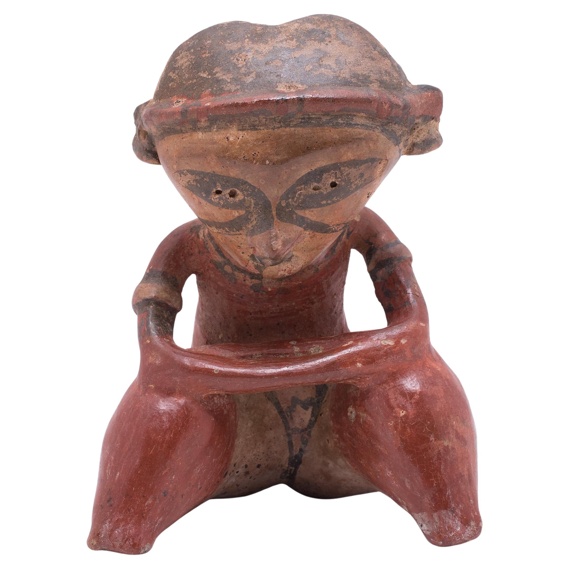 Nayarit Chinesco-Style Seated Figure For Sale