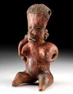 Nayarit Pottery Fertility Female Figure With Child