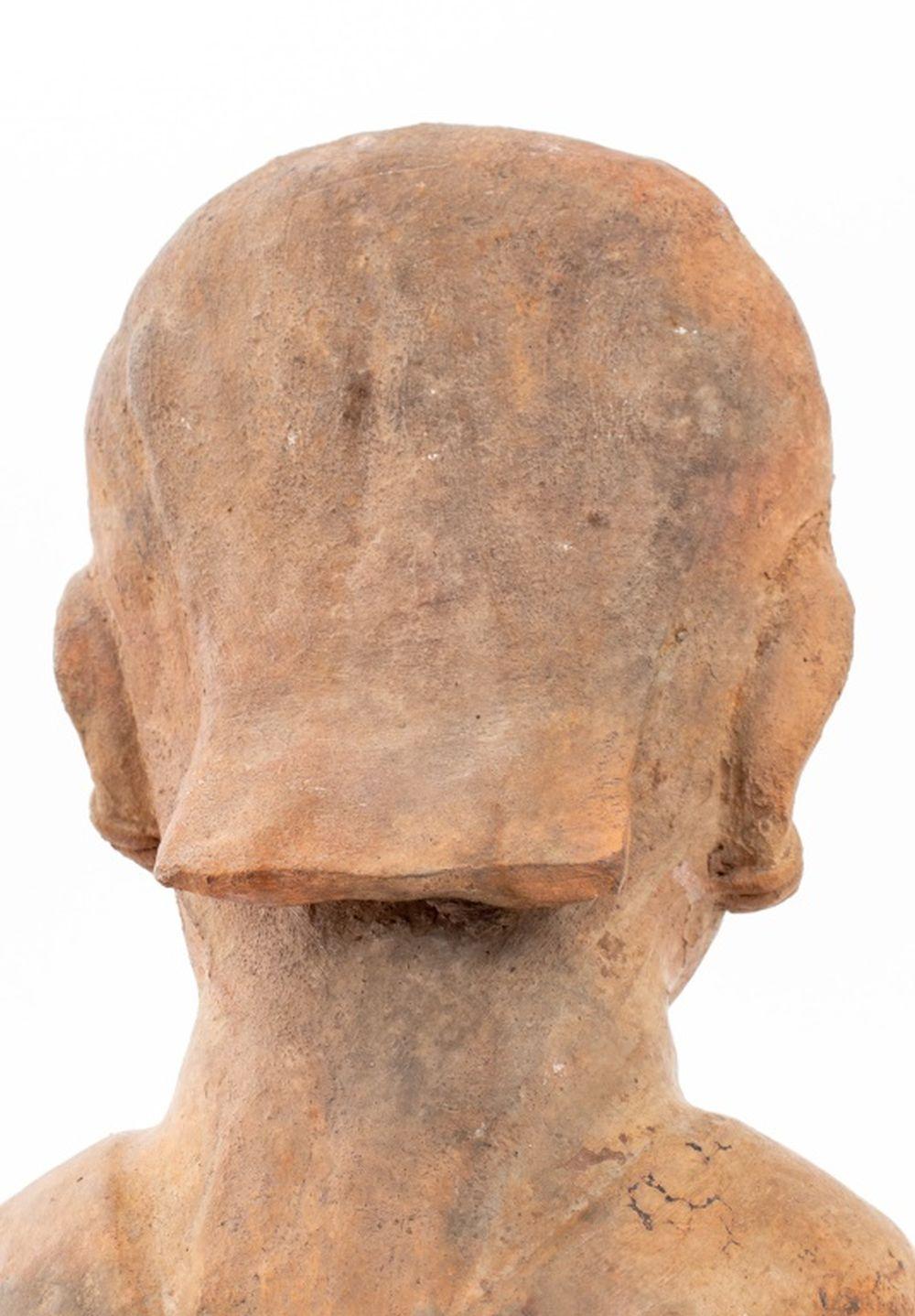 Figure masculine assise Pre-Columbian Nayarit en vente 2