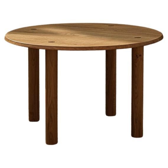 Nayati Round Dining Table by La Lune For Sale