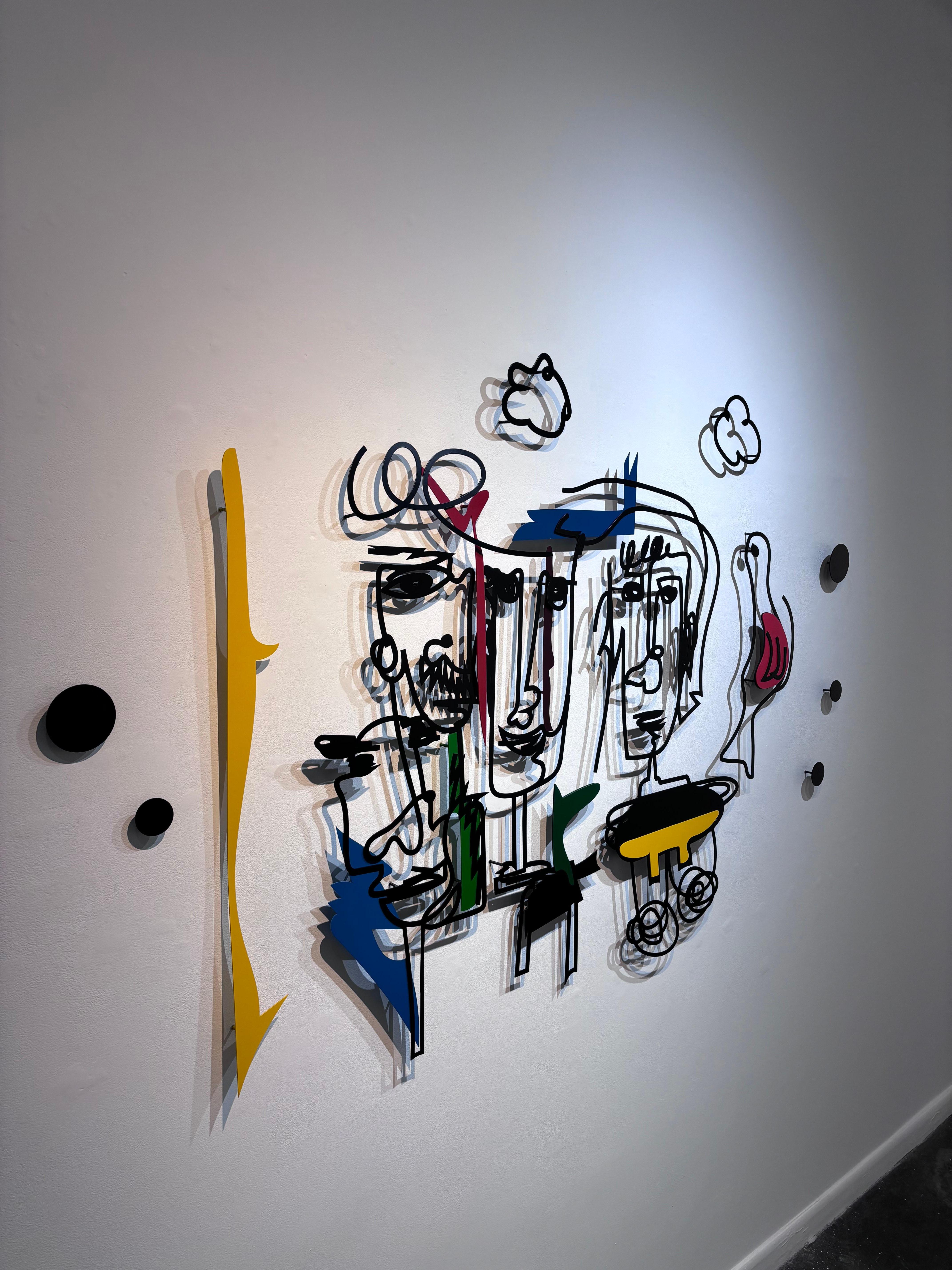 Nayla Kai Saroufim is a Lebanese artist based in Los Angeles and Beirut. She earned a degree in Illustration and Art Direction from the Académie Libanaise des Beaux-Arts. She had worked in the publicity field at several multinational advertising