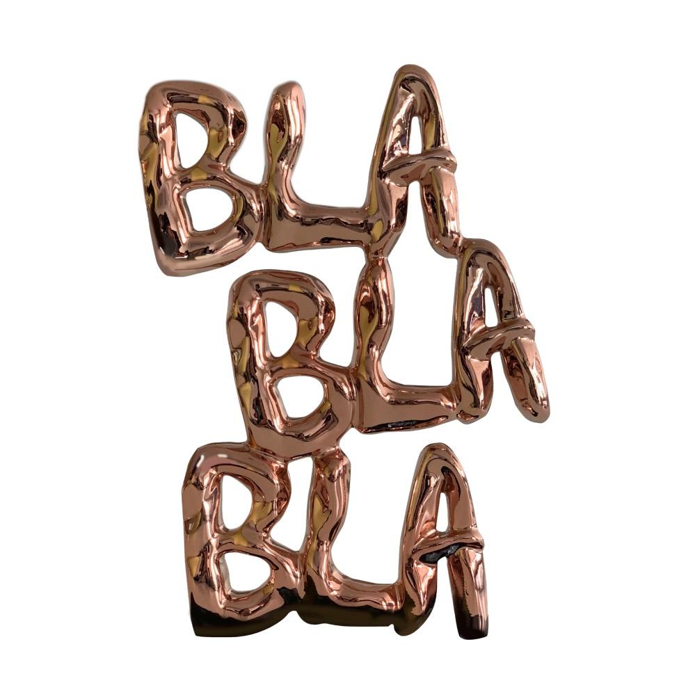 Nayla Kai Saroufim Abstract Sculpture - Bla Bla Bla Small
