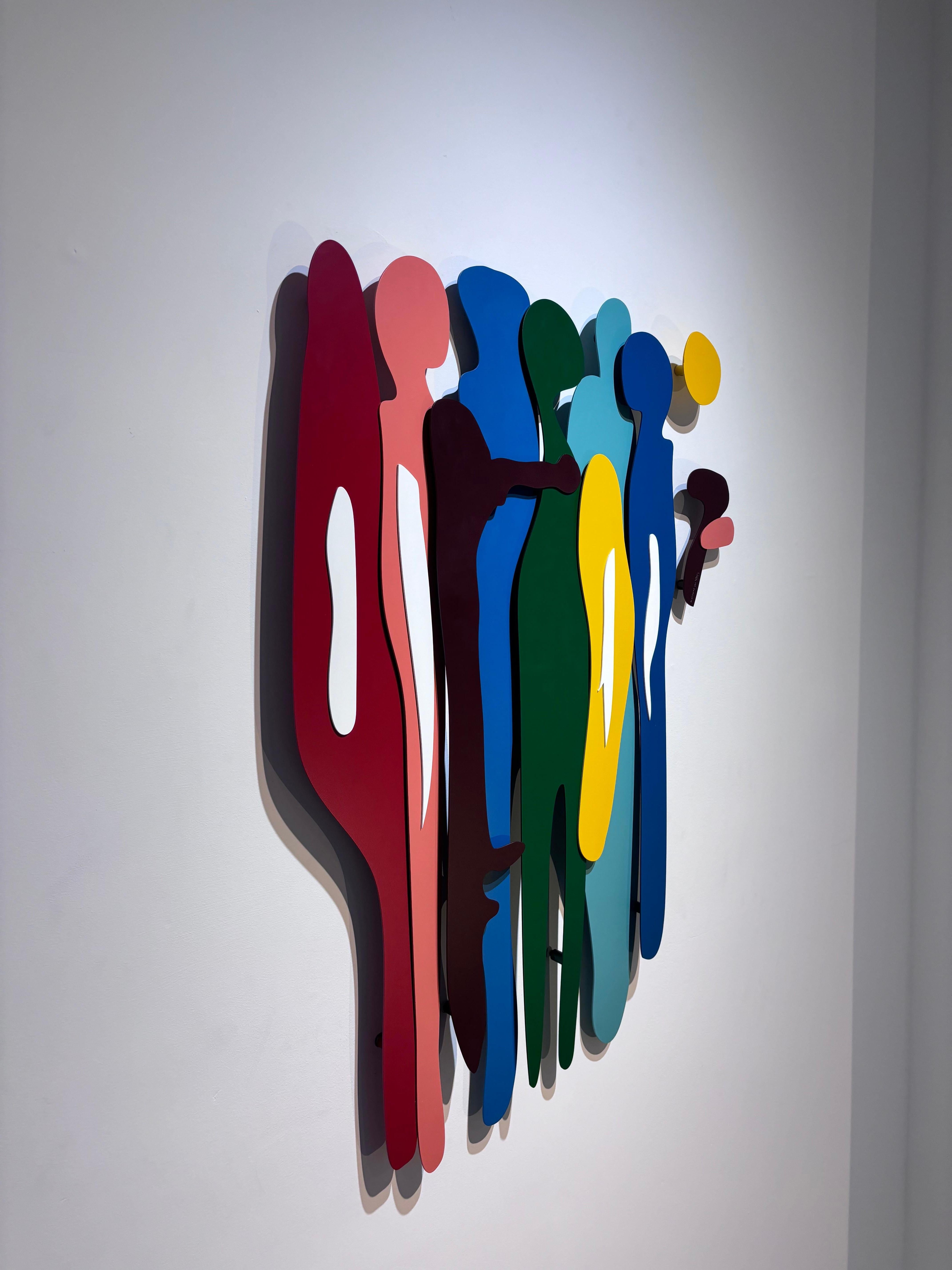 Family Hug - Sculpture by Nayla Kai Saroufim