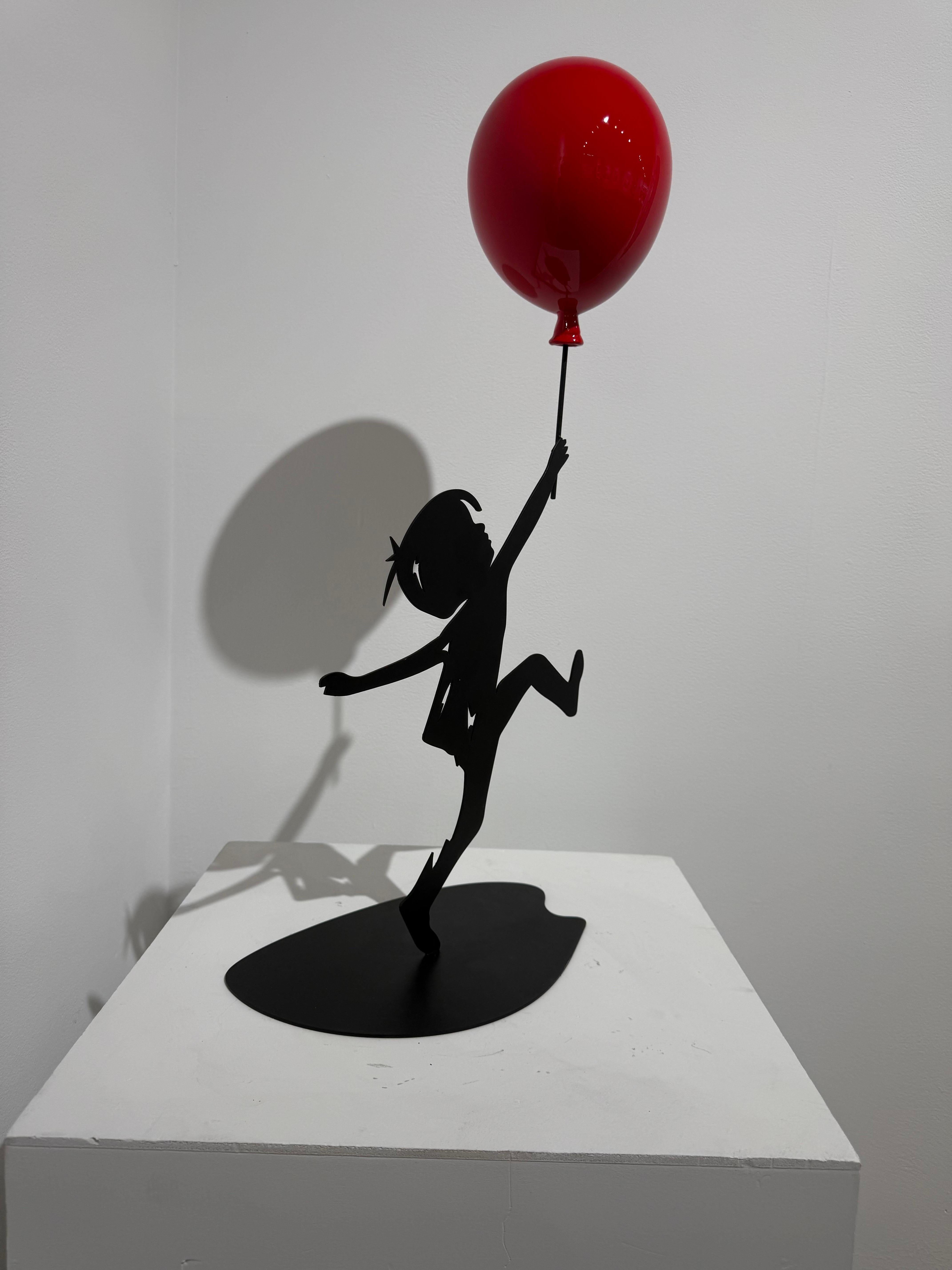 Esperanza - Abstract Sculpture Marrón de Nayla Kai Saroufim