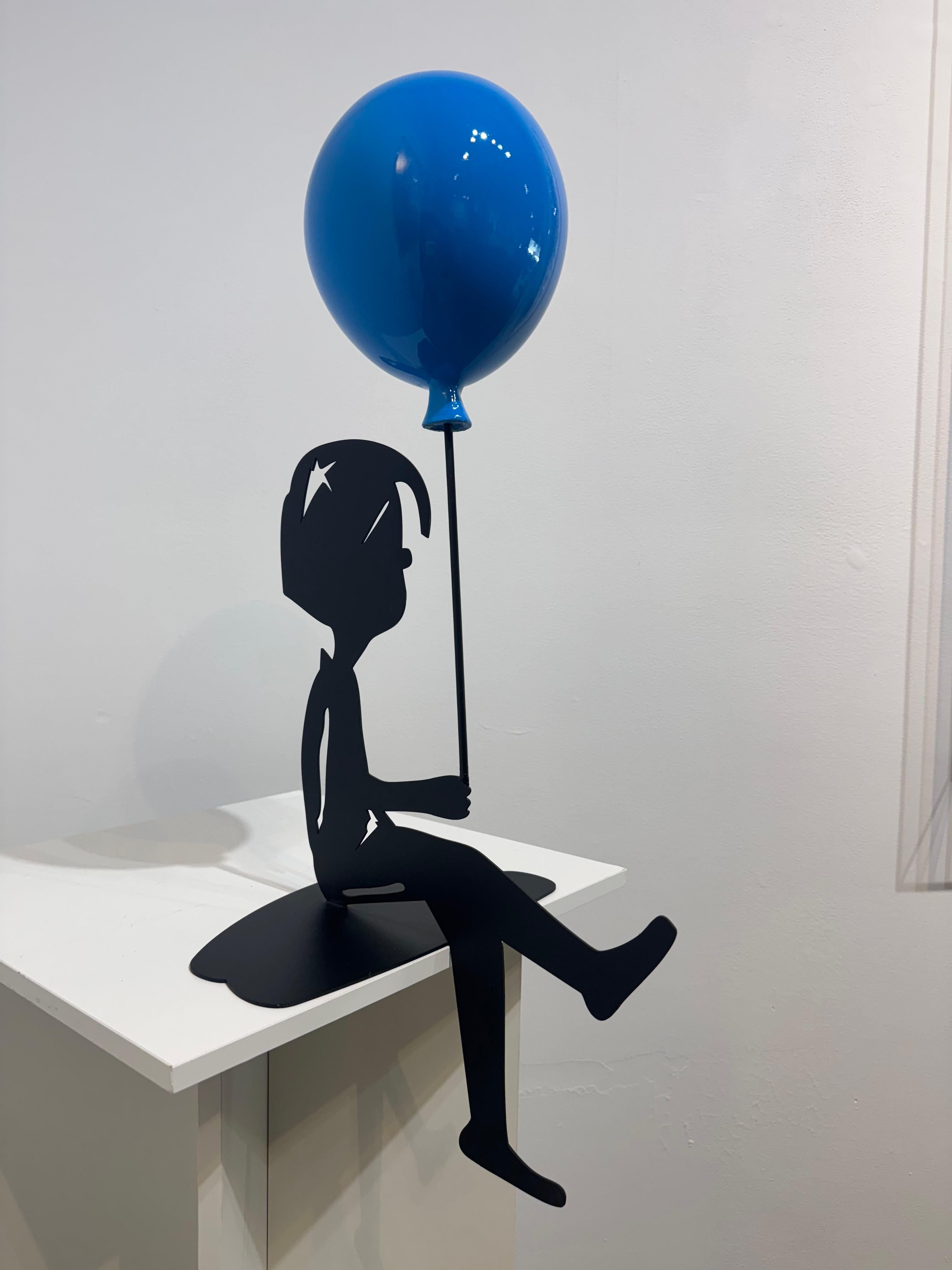 Immer noch blau geträumt – Sculpture von Nayla Kai Saroufim