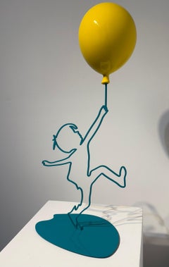 Hopeful Turquoise and Yellow