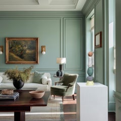 Palm Springs Totem 1 - Modern Unique Earth Tone Abstract Resin Sculpture Artwork