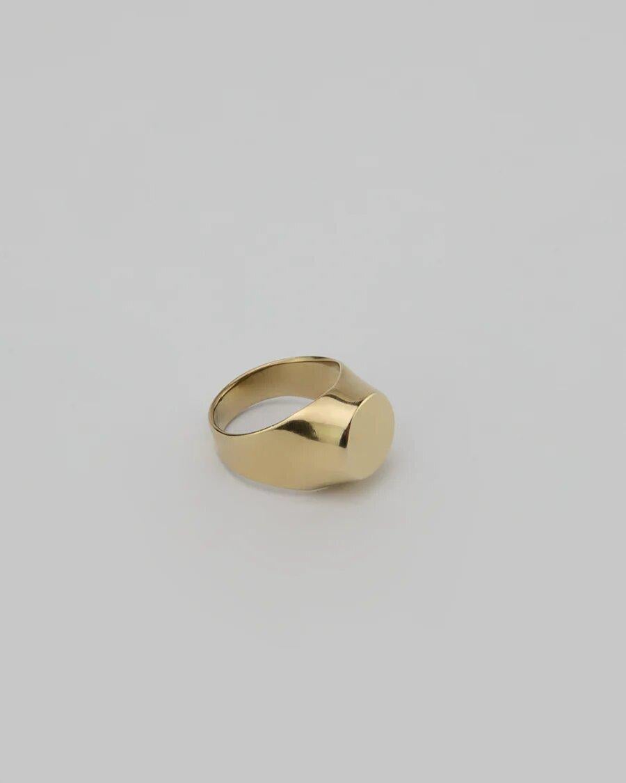 For Sale:  Naz Signet Ring Sterling Silver 3