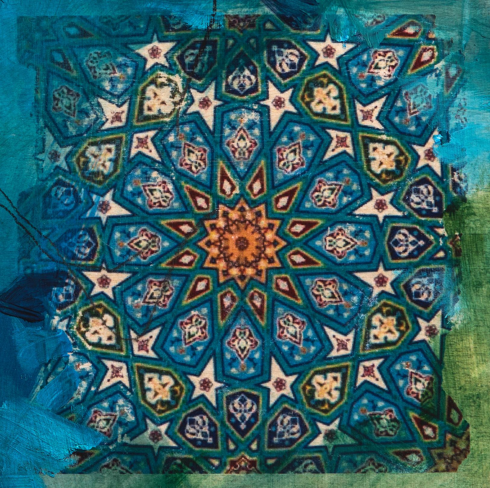 islamic collage art