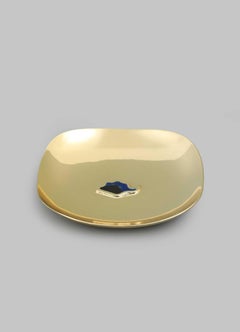 Nazar Battu Trinket Bowl Large in Brass, Viya by Vikram Goyal