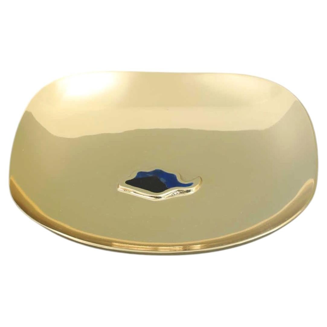 Nazar Battu Trinket Bowl Large in Brass, Viya by Vikram Goyal