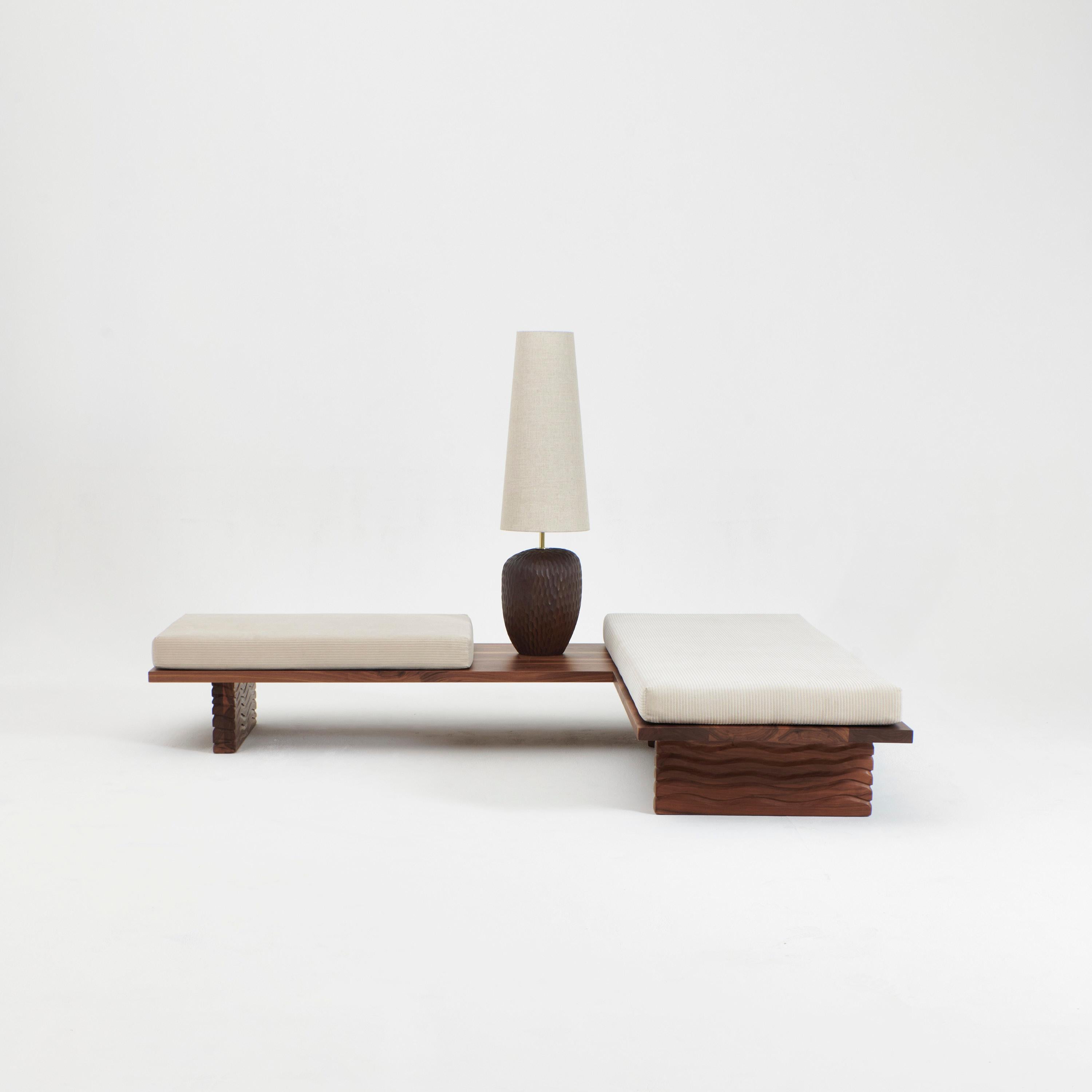 Hand-Crafted Nazaré daybed - L shape For Sale
