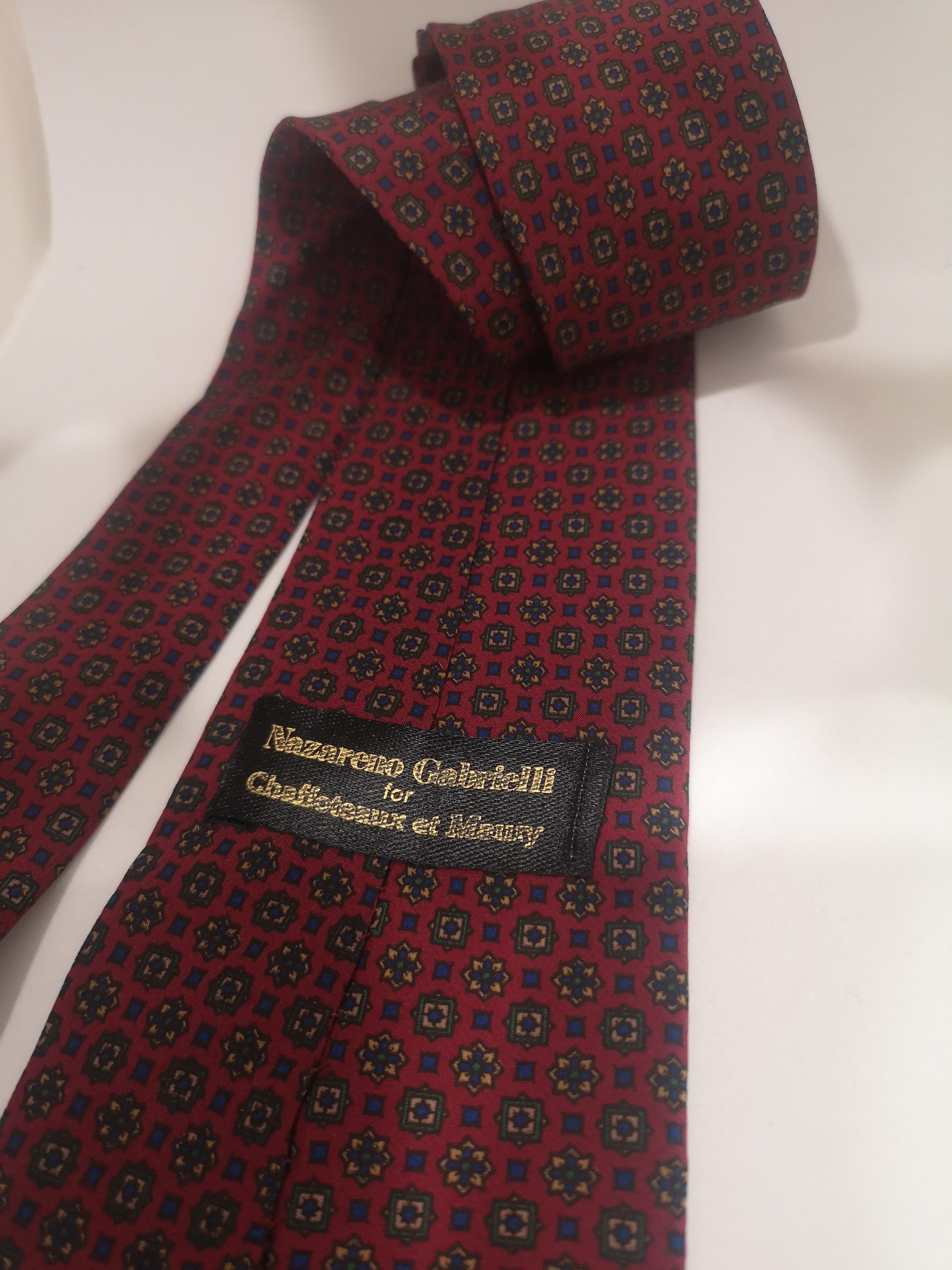 Women's or Men's Nazareno Gabrieli multicoloured vintage tie