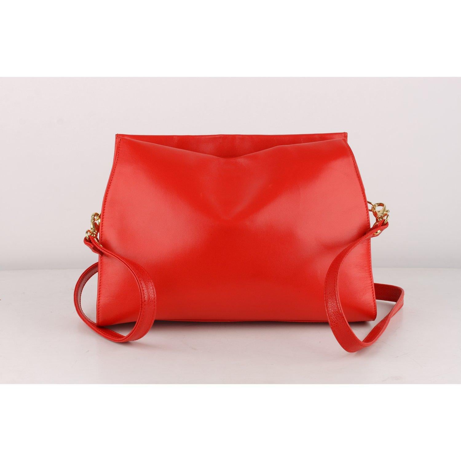 Red Nazareno Gabrielli Vintage Shoulder Bag
