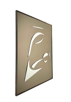 Nazaret Wall Mirror Italy 1970s