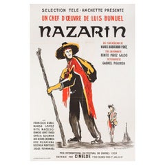 Nazarin 1959 French Half Grande Film Poster