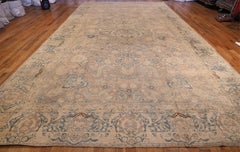 Antique Fine Persian Kerman Rug. Size: 10 ft x 19 ft (3.05 m x 5.79 m)