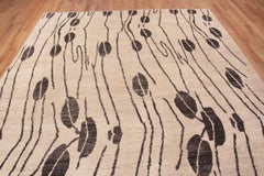Nazmiyal Collection Modern Coffee Bean Area Rug 9'3" x 12'3"
