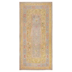 Nazmiyal Collection Tappeto indo-portoghese del XVII secolo 13 ft. x 26 ft.