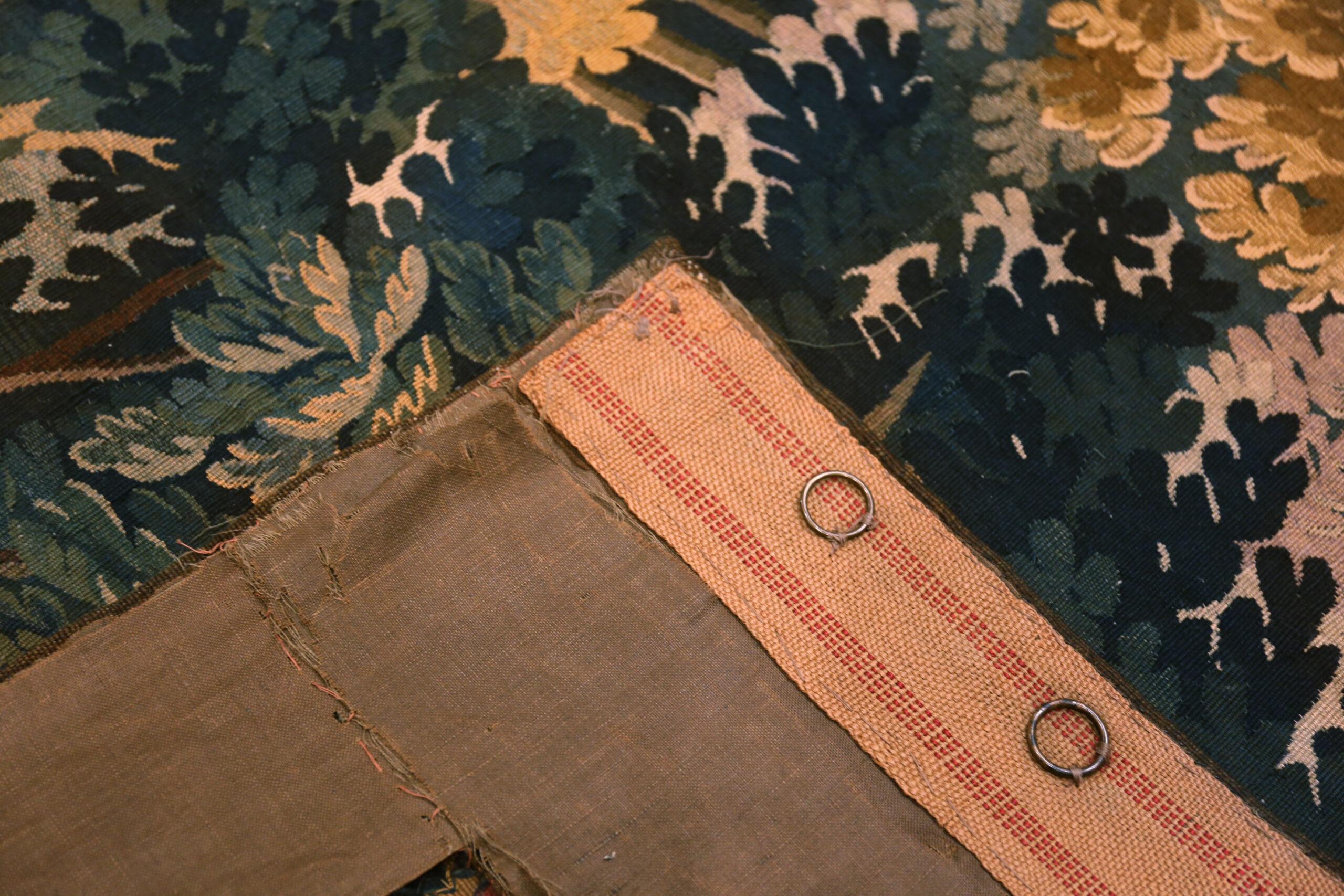 Nazmiyal Collection 18th Century French Verdure Tapestry 6'10