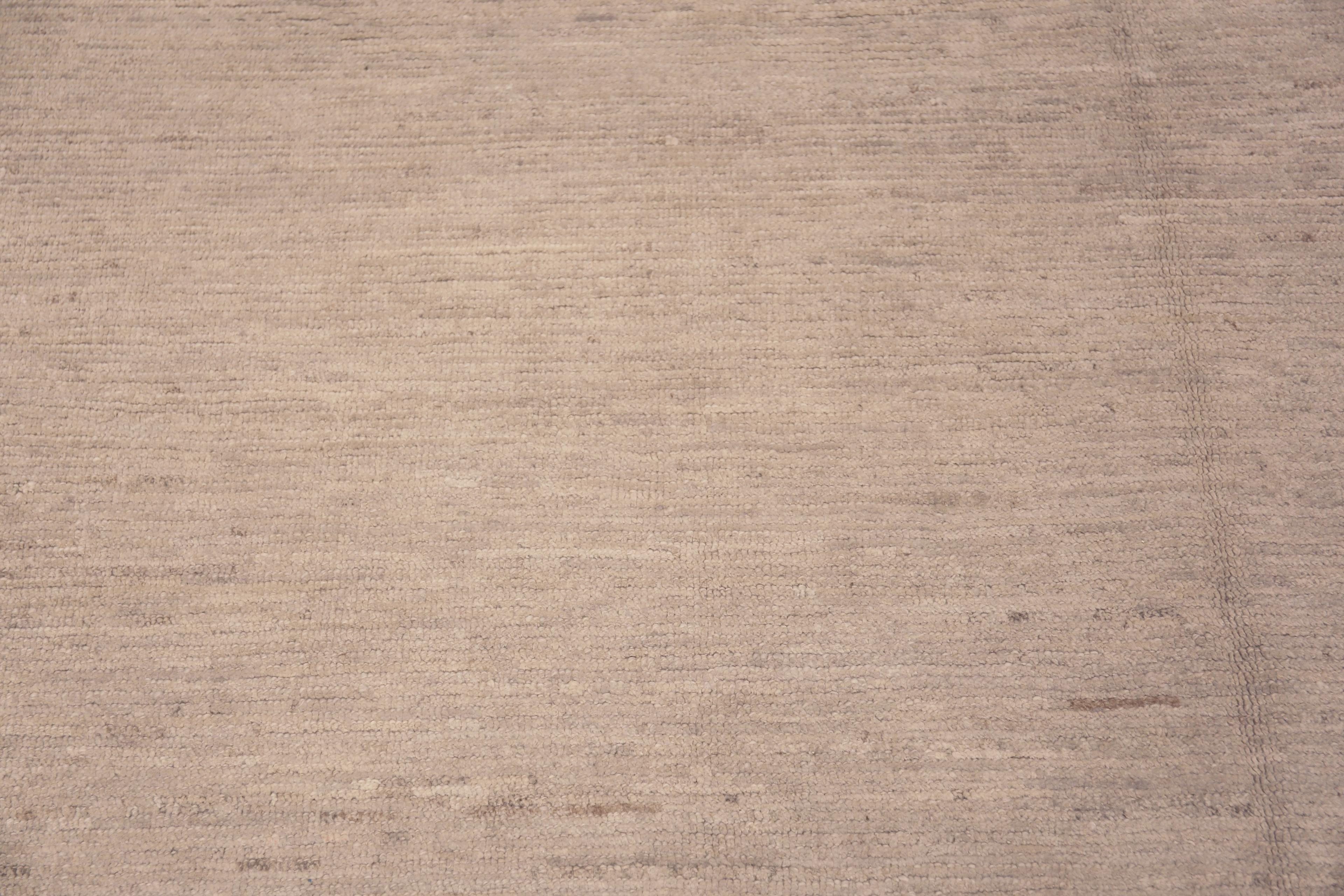 Nazmiyal Kollektion Abstrakter minimalistischer moderner Teppich in Zimmergröße 11' x 15' (Moderne) im Angebot