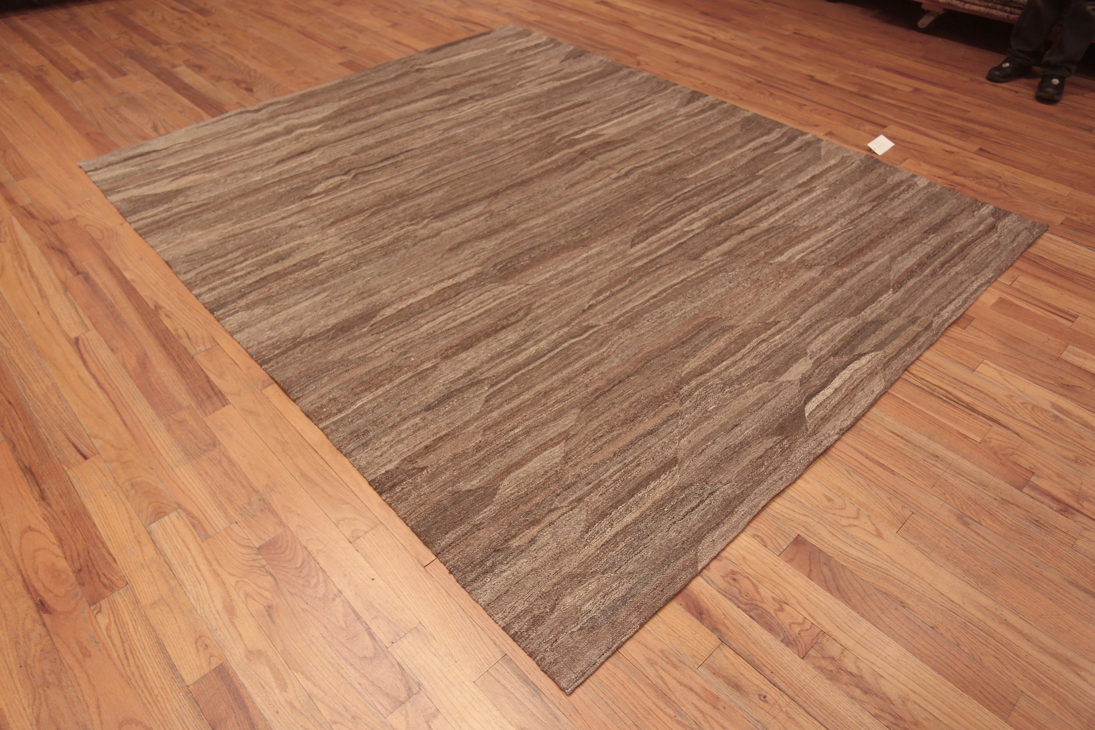 Nazmiyal Collection Abstract Tribal Modern Flatweave Kilim Rug 8' x 9'7
