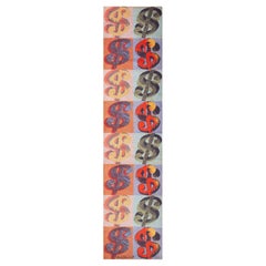 Nazmiyal Collection After Andy Warhol Vintage Runner Rug 2 ft 7 in x 11 ft 2 in