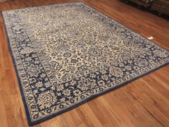 Tappeto in cotone annodato a mano in stile Agra della Nazmiyal Collection, 9ft 2in x 12ft