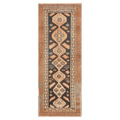 Nazmiyal Collection Antique 19th Century Khotan Hand-Knotted Runner Rug 4'x11'