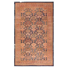 Antique Abrash Persian Bakshaish Rug. 9 ft 10 in x 14 ft 10