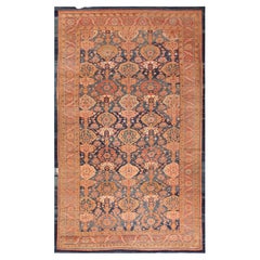 Nazmiyal Collection Antique Abrash Persian Bakshaish Rug. 9 ft 10 in x 14 ft 10 