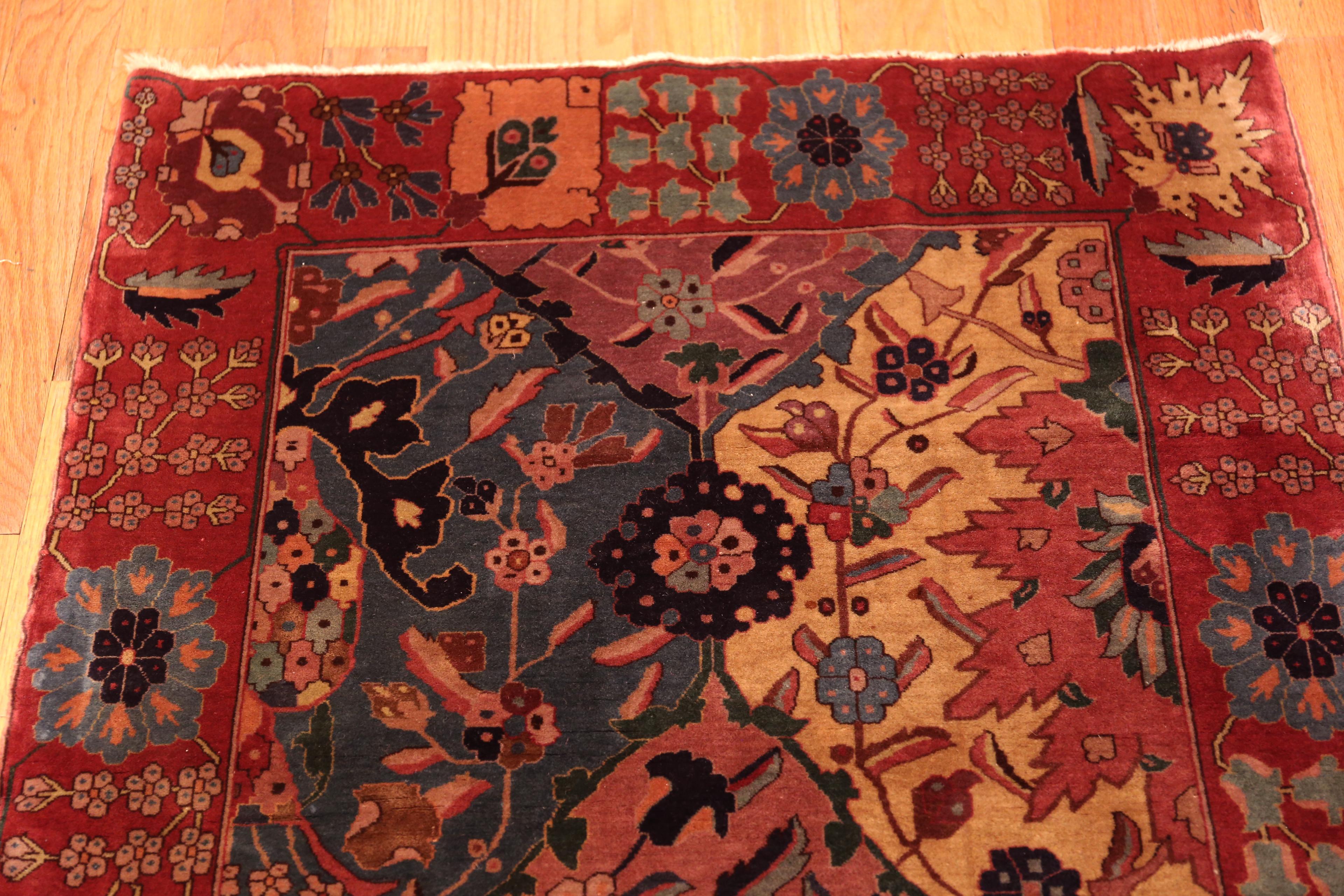 Nazmiyal Collection Antique Agra Teppich 3 ft x 4 ft (Indisch) im Angebot