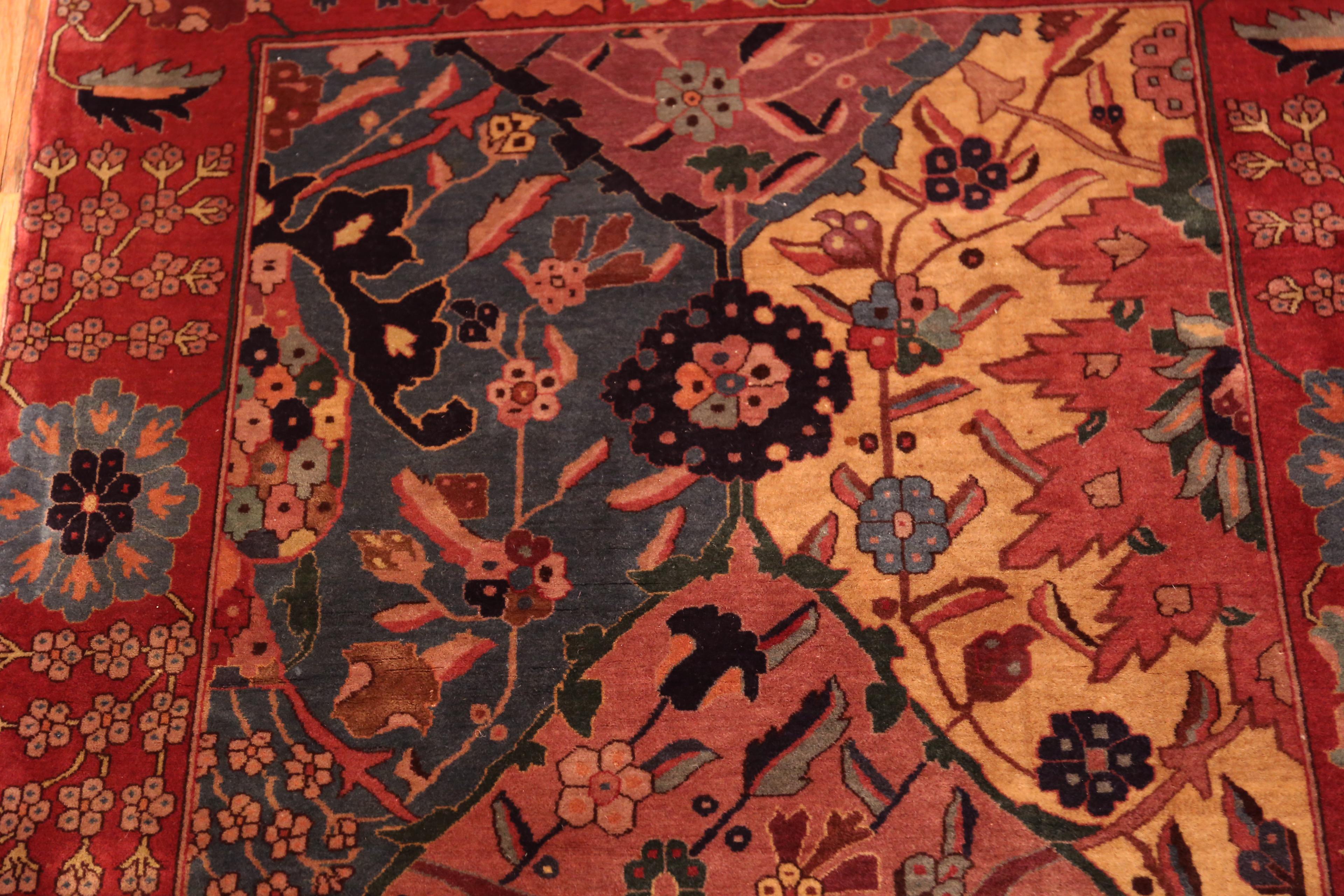 Nazmiyal Collection Antique Agra Teppich 3 ft x 4 ft (Handgeknüpft) im Angebot