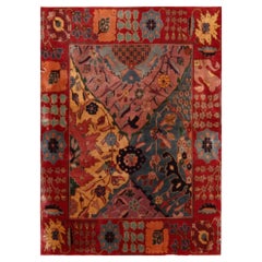 Nazmiyal Collection Antique Agra Rug 3 ft x 4 ft