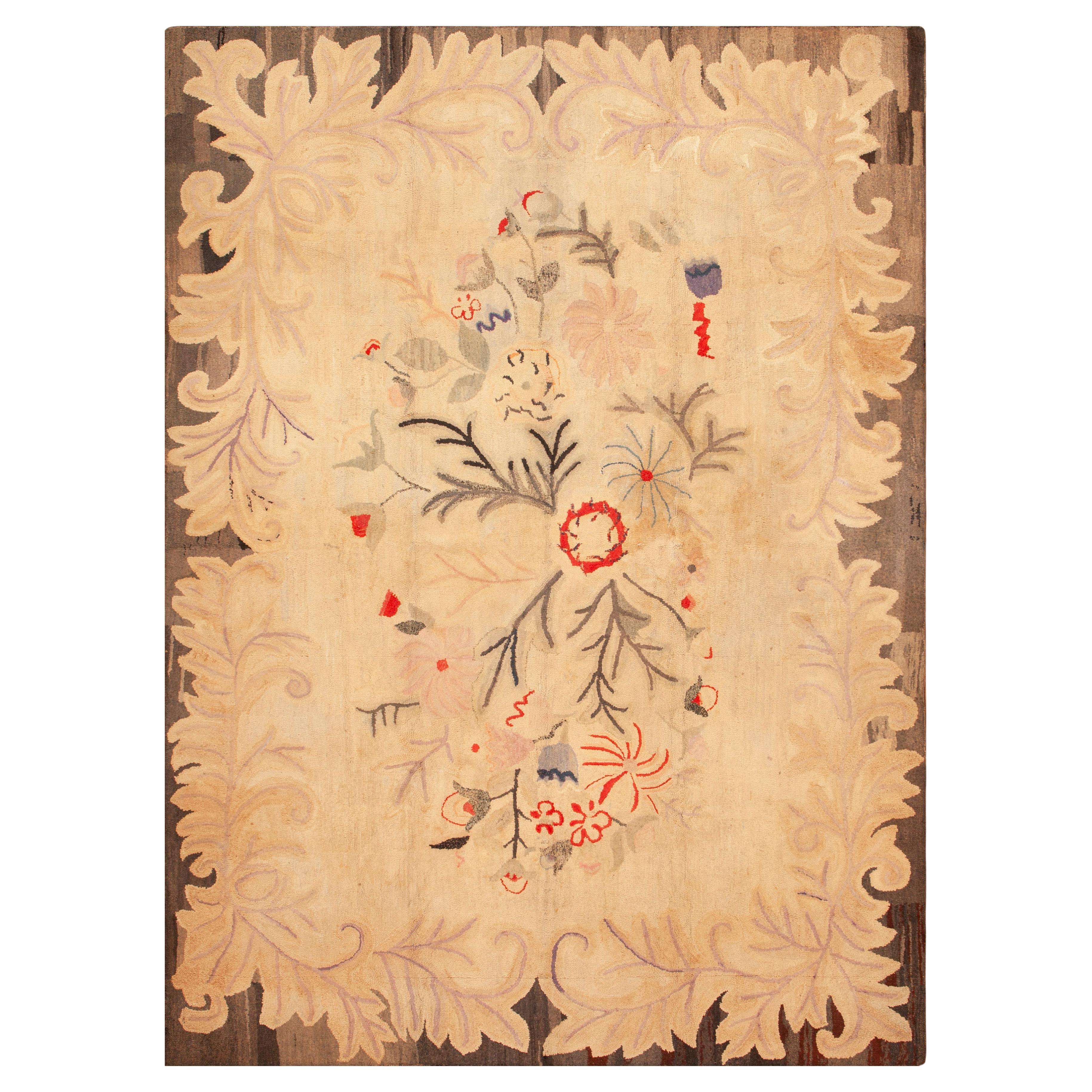 Nazmiyal Collection Antique American Rug 8 ft 8 in x 12 ft