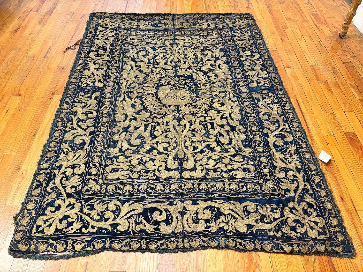 Antico ricamo tessile balcanico, Origine: Balcani, Data di pubblicazione: 19° secolo