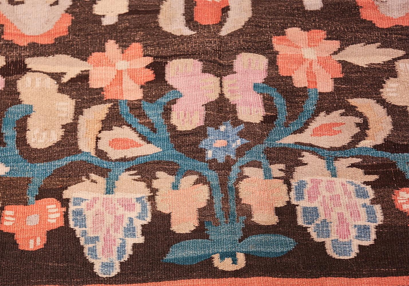 20th Century Antique Bessarabian Kilim. 5 ft 2 in x 9 ft For Sale