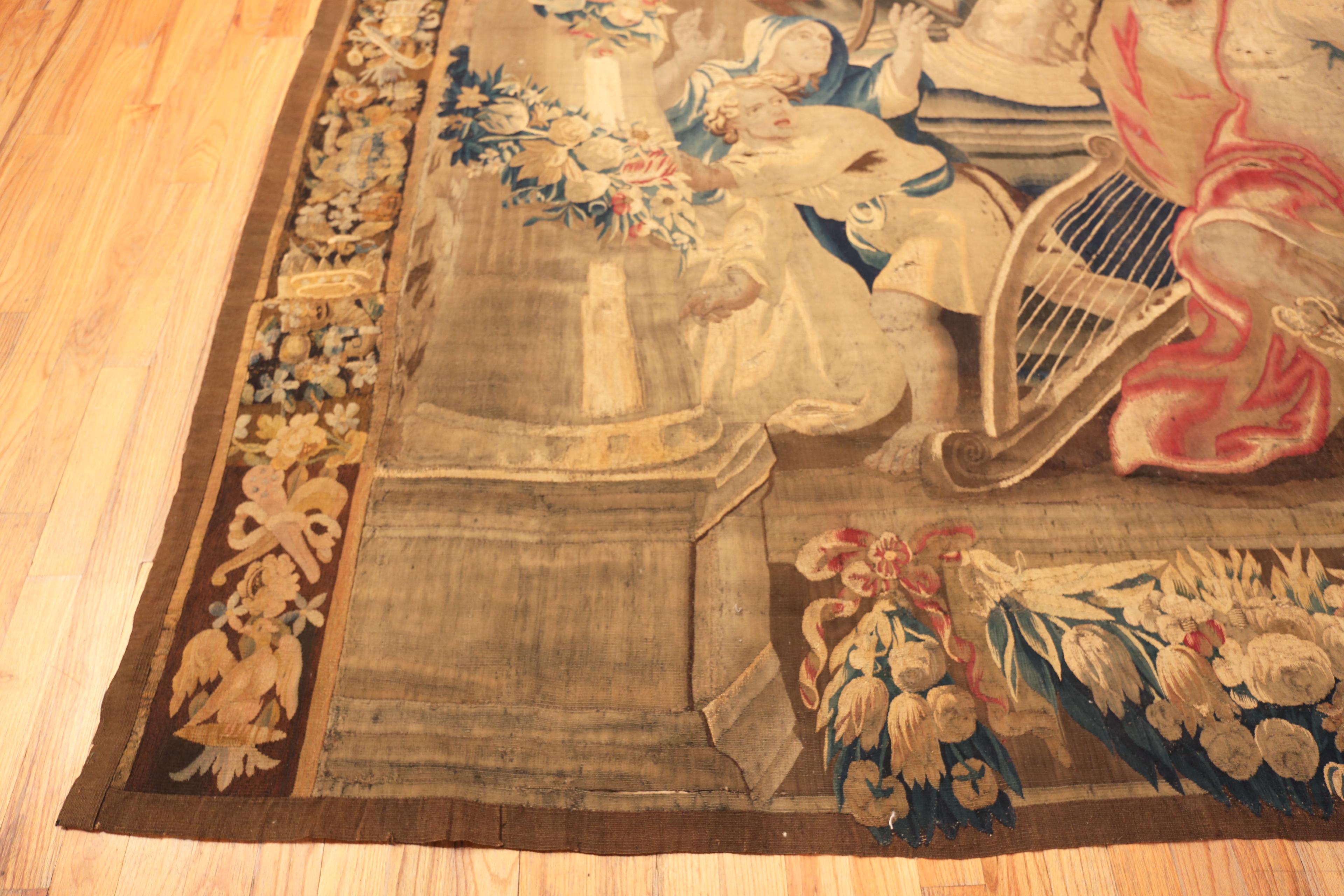 Wool Nazmiyal Collection Antique Biblical Tapestry 9 ft 5 in x 11 ft 3 in For Sale
