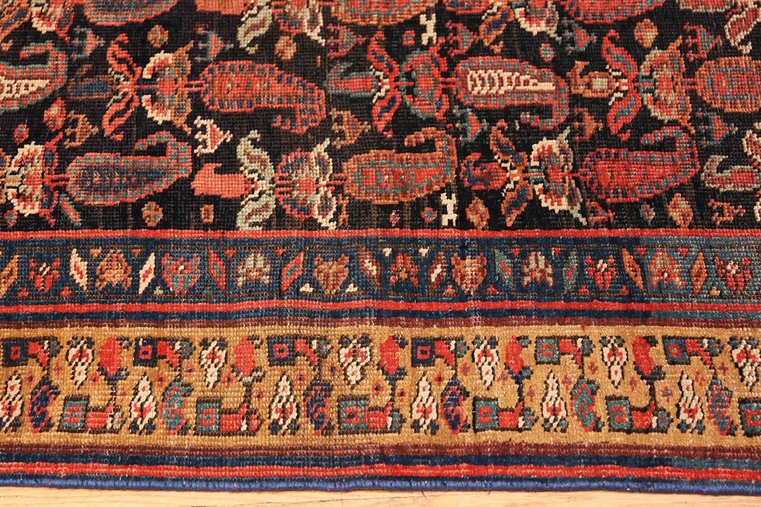 Amazing Antique Bidjar runner carpet, Persia, 1920 - Size: 3 ft. 2 in x 12 ft. 9 in (0.97 m x 3.89 m).

This stunning carpet features a relatively simple pattern that only accentuates the remarkable degree of craftsmanship present in every stitch.