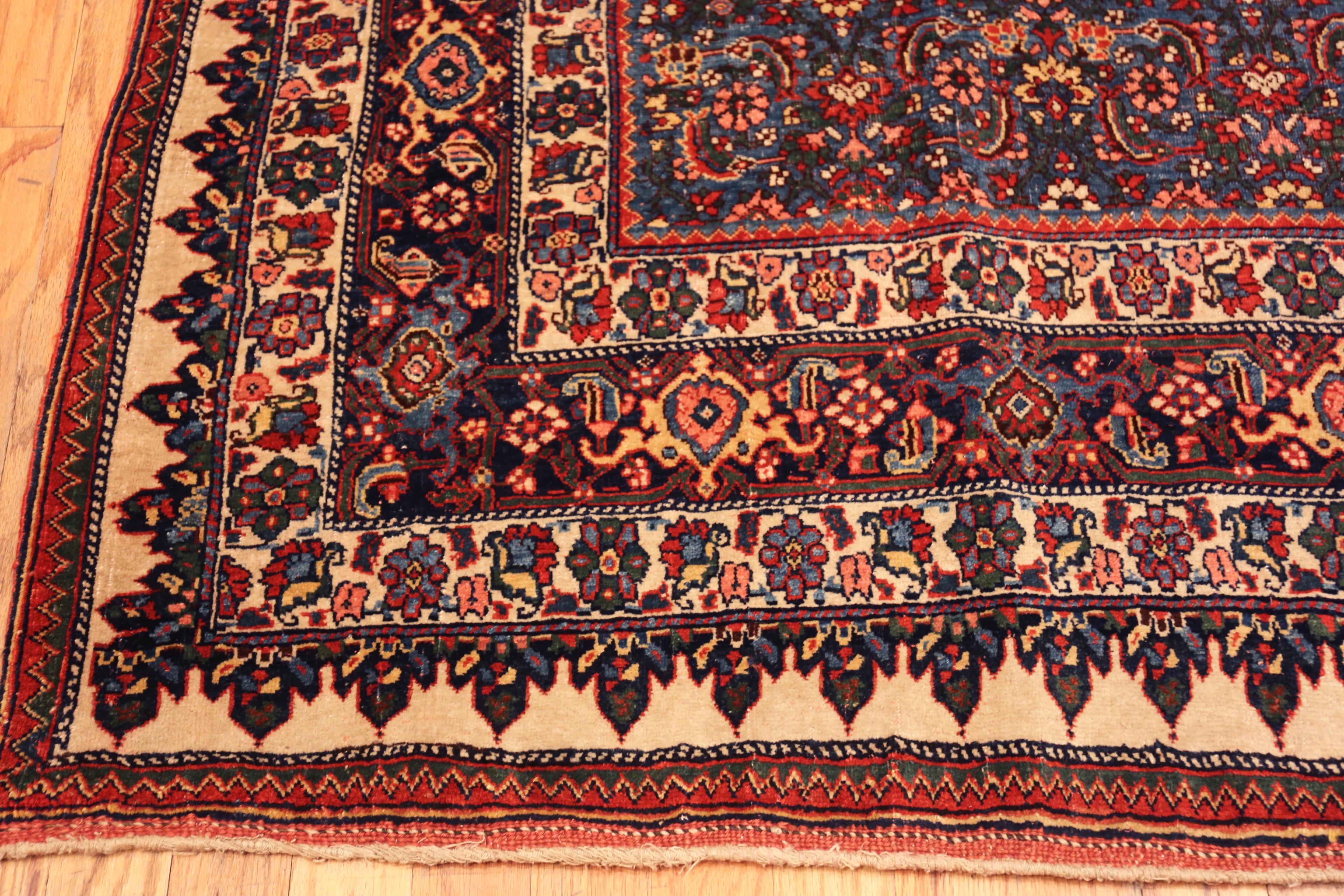 Nazmiyal Collection Antike Bidjar Teppich 9 ft 4 in x 14 ft 6 in im Angebot 2