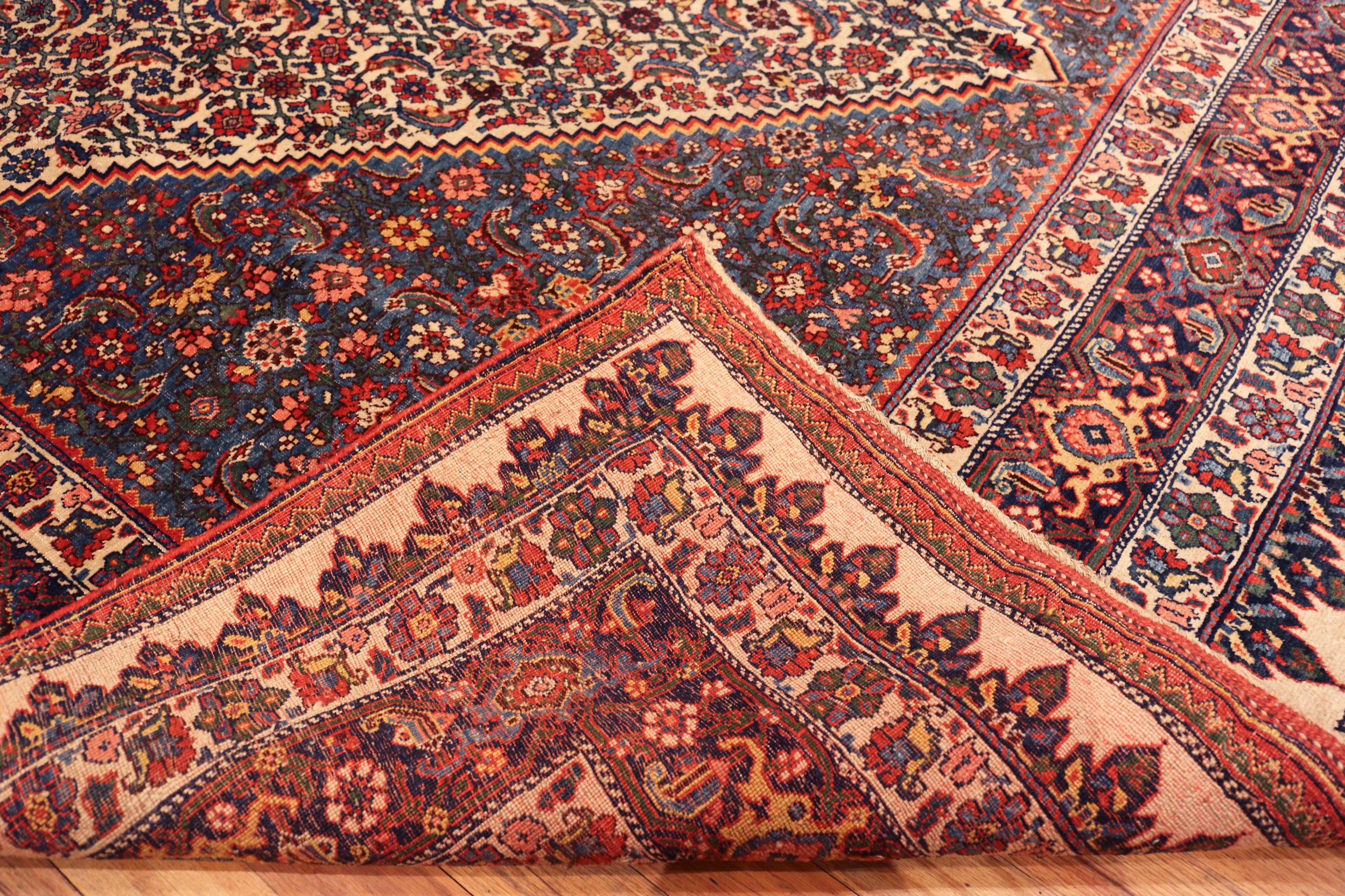 Nazmiyal Collection Antike Bidjar Teppich 9 ft 4 in x 14 ft 6 in im Angebot 3