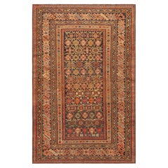 Nazmiyal Collection Alfombra antigua caucásica Chi Chi 4'2" x 6'10