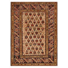 Tapis Chichi caucasien ancien de la collection Nazmiyal. Taille : 3 ft 10 in x 5 ft