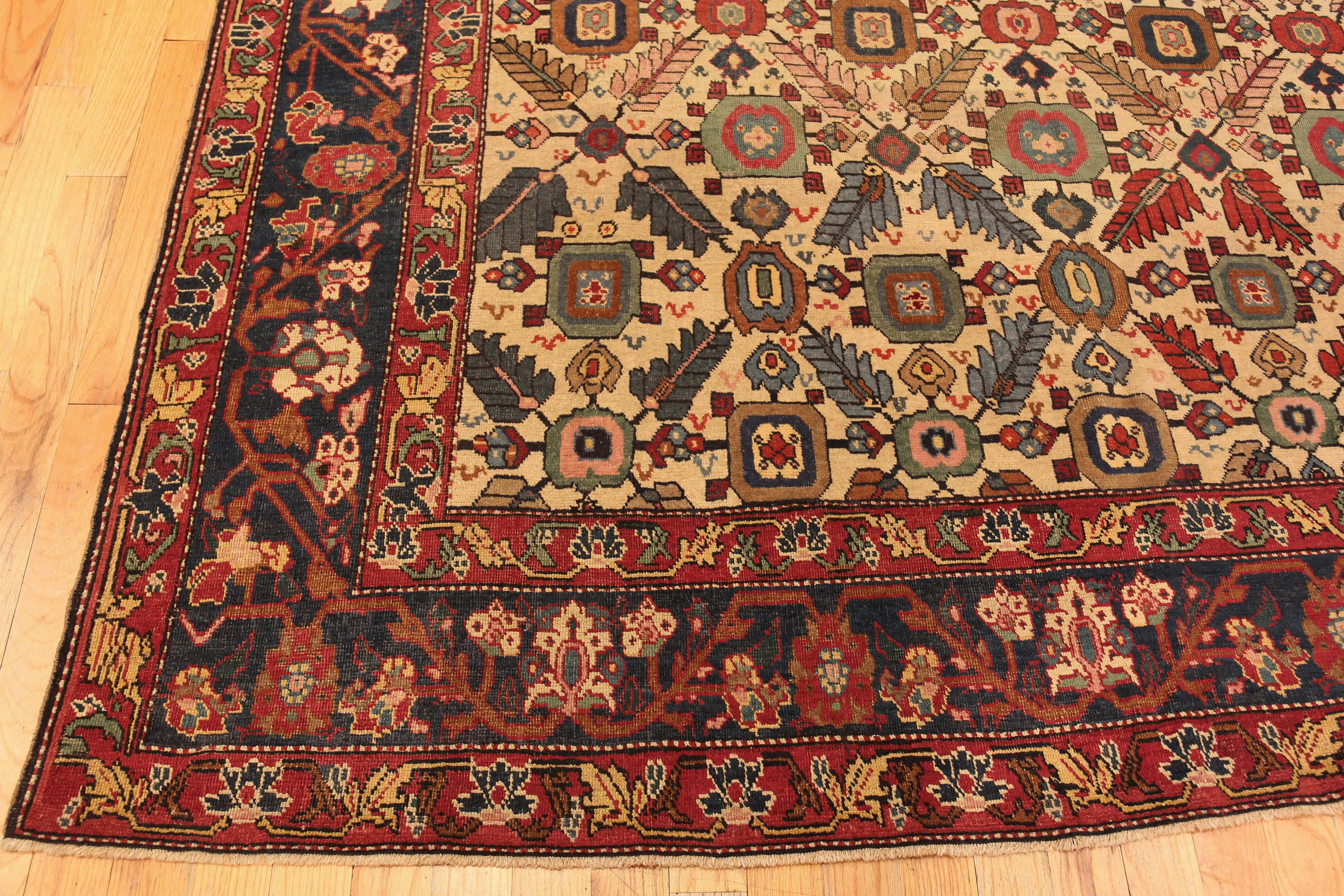 Antiker kaukasischer Karabagh-Teppich aus Karabagh. 8 ft 6 in x 15 ft 4 in (Handgeknüpft) im Angebot