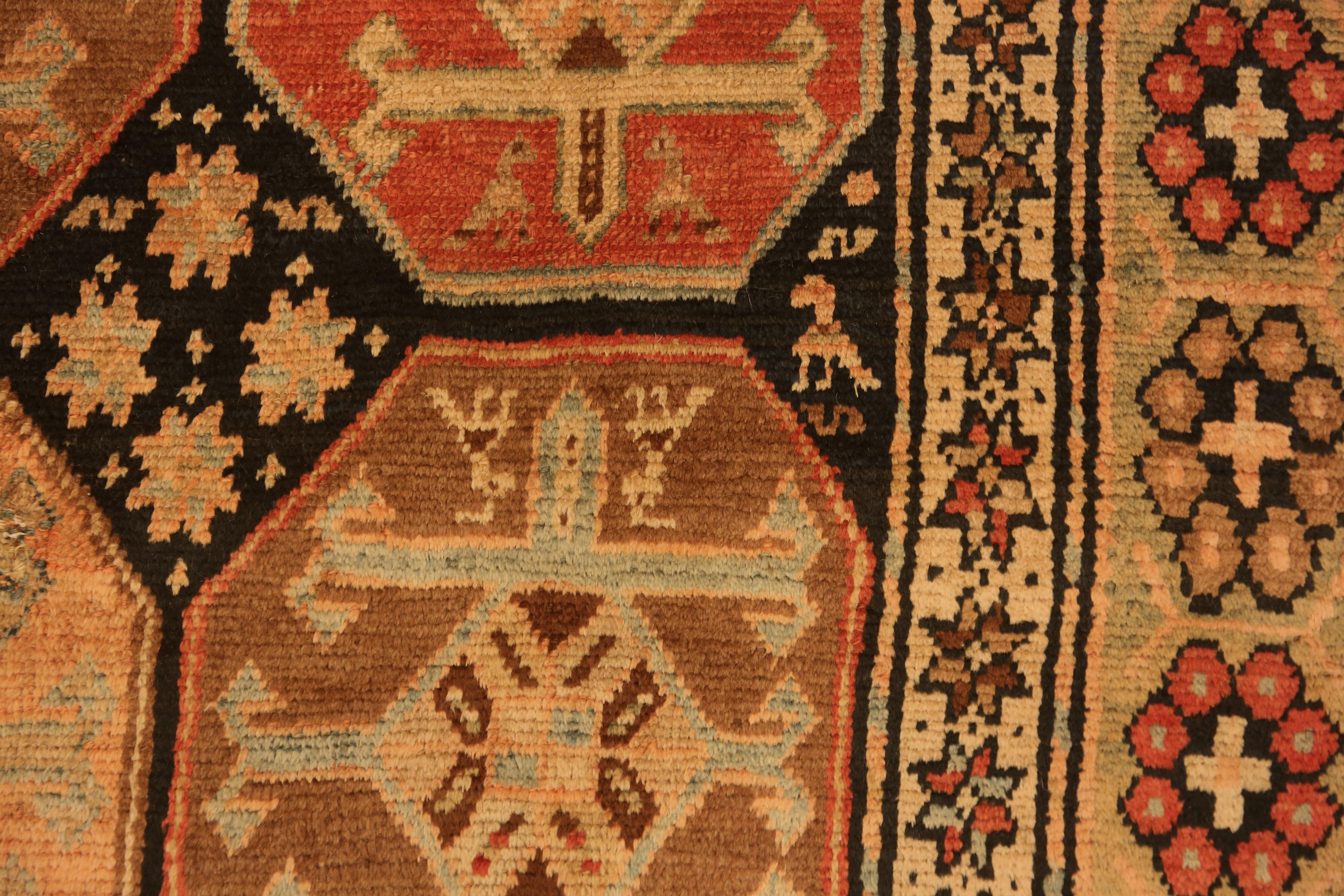 20th Century Nazmiyal Collection Antique Caucasian Karabagh Runner. 4 ft 1 in x 11 ft 7 in