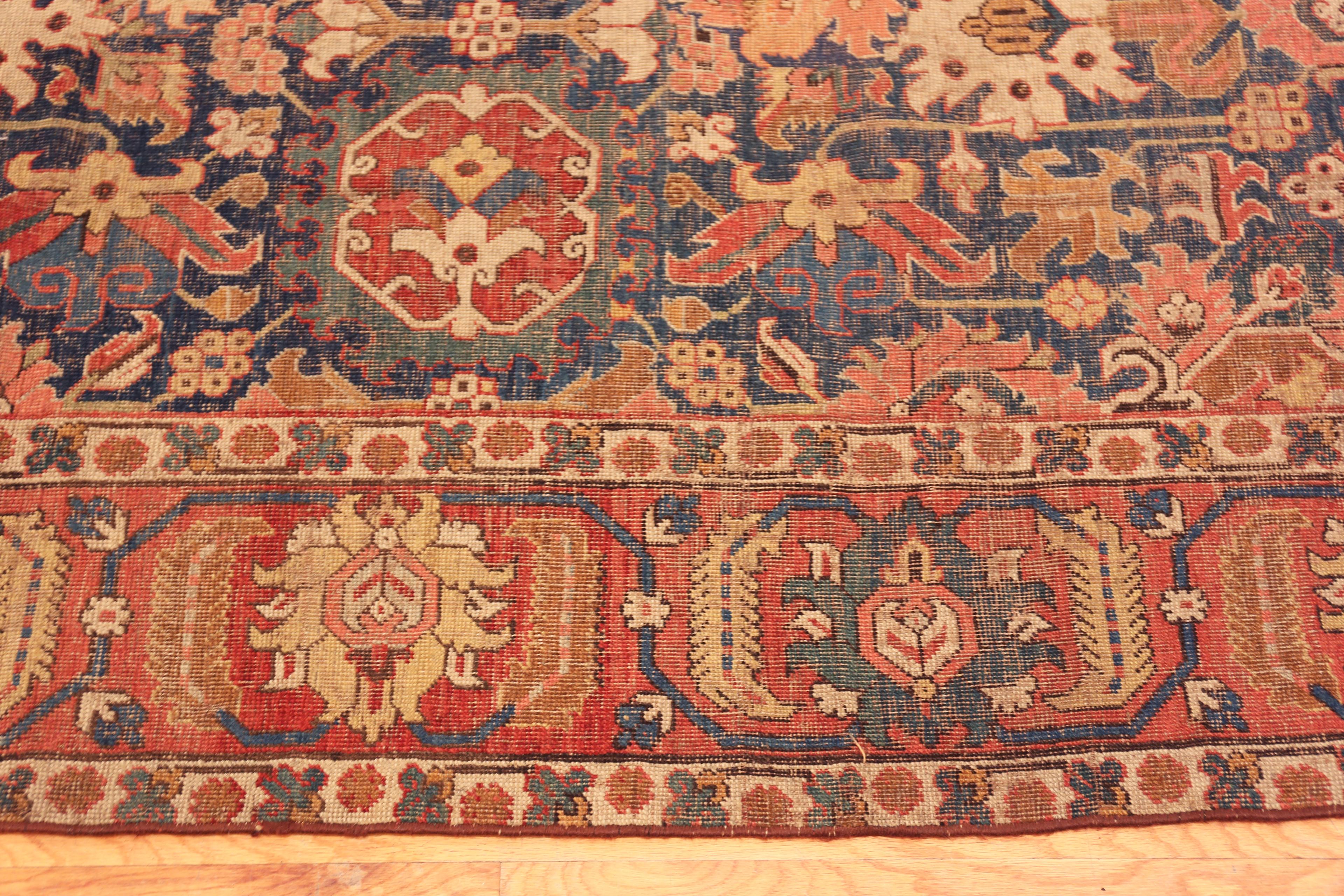 Nazmiyal Collection Antike kaukasischen Kuba Teppich 5 ft x 8 ft 3 in (Handgeknüpft) im Angebot