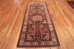 Antique Caucasian Rug. 4 ft x 9 ft 9 in